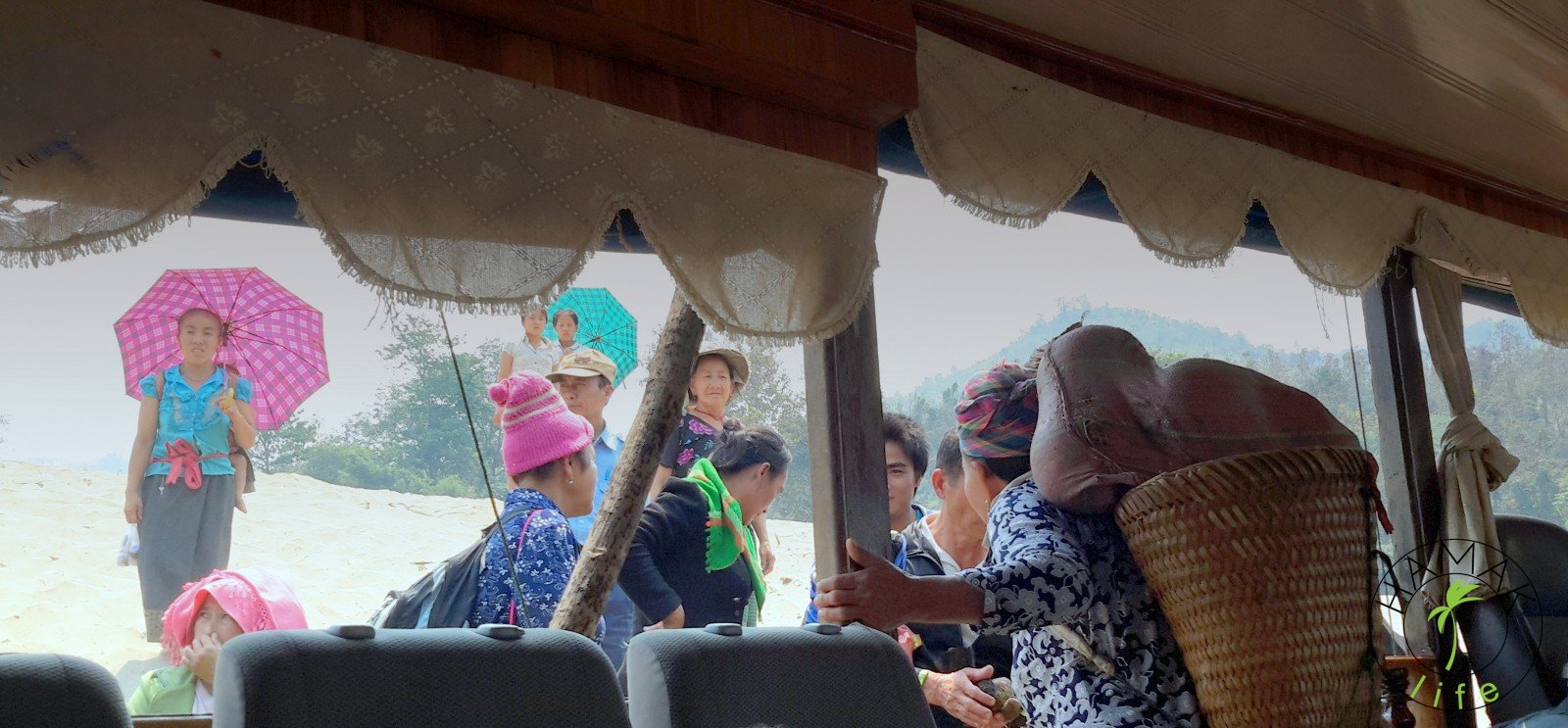 Slow boat, Laos 2015